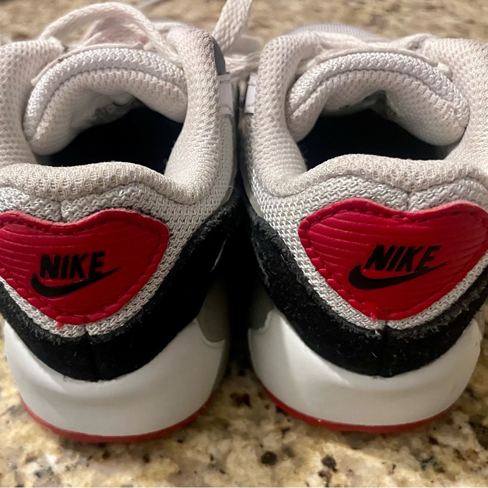 Nike Air Max Toddler Sneakers - Red and Gray - Picture 3 of 3